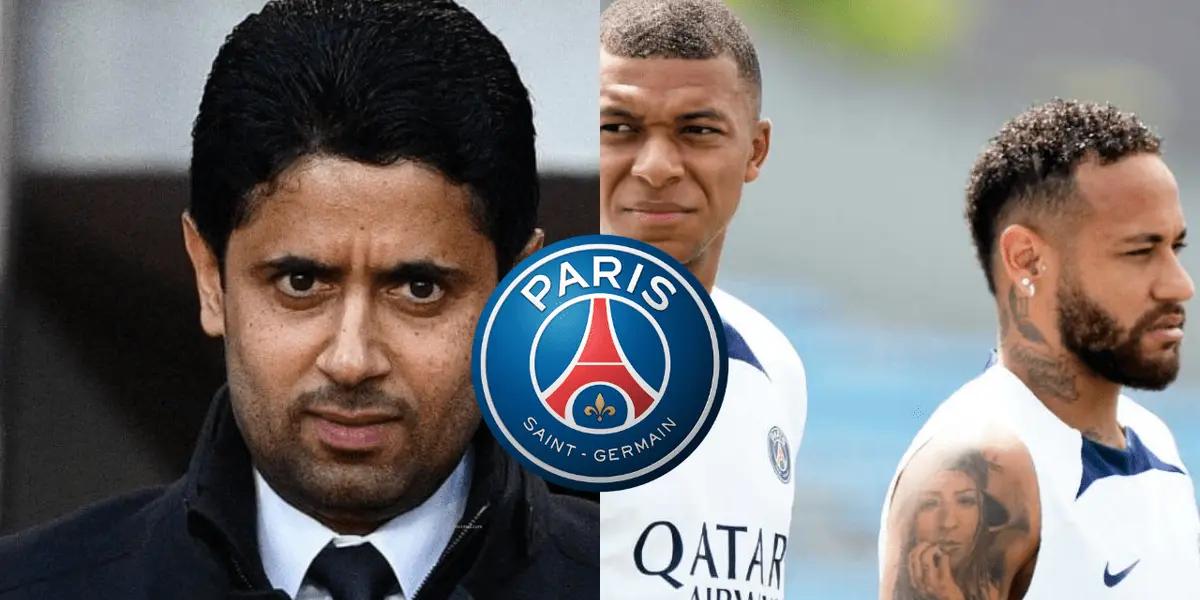 El jeque catarí no se anda con rodeos y podría aplicarle una multa a ambas estrellas.