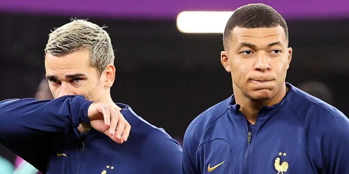 El joven de 24 años reaccionó a favor de Benzema ante Didier Deschamps al ver que su equipo perdía a manos de Argentina.