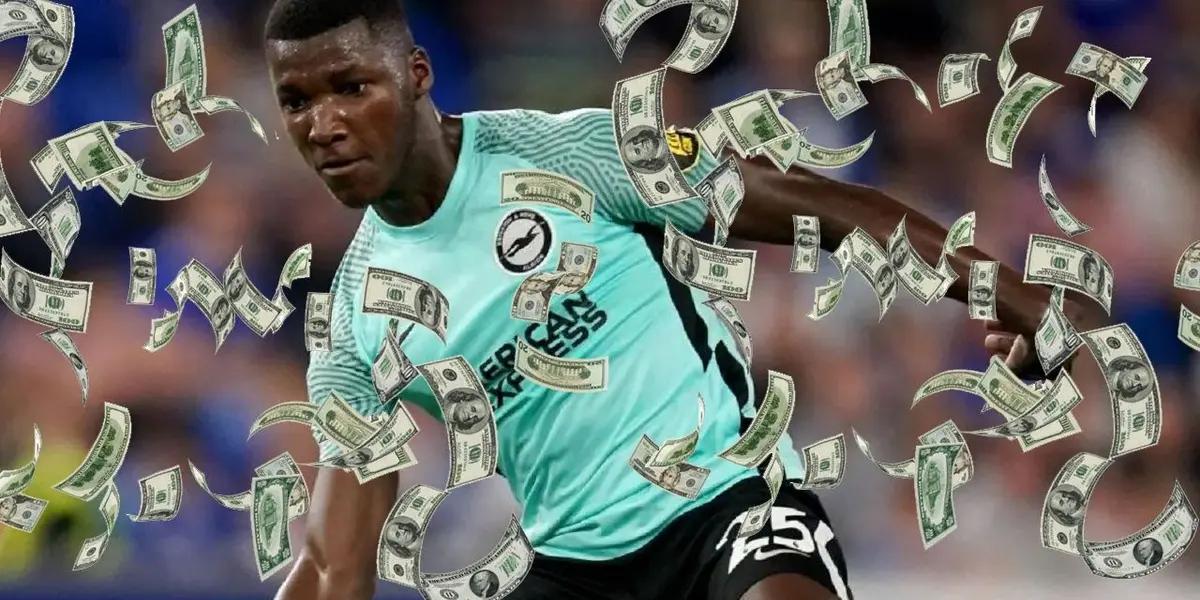 El joven delantero de 20 años Moisés Caicedo ha sido una de las revelaciones del Brighton & Hove Albion Football Club de la Premier League. A partir de su cambio físico, los interesados han aumentado.