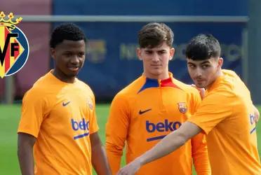 El joven futbolista del FC Barcelona Pablo Torre podría salir cedido en los próximos días en busca de minutos hacia el Villareal.