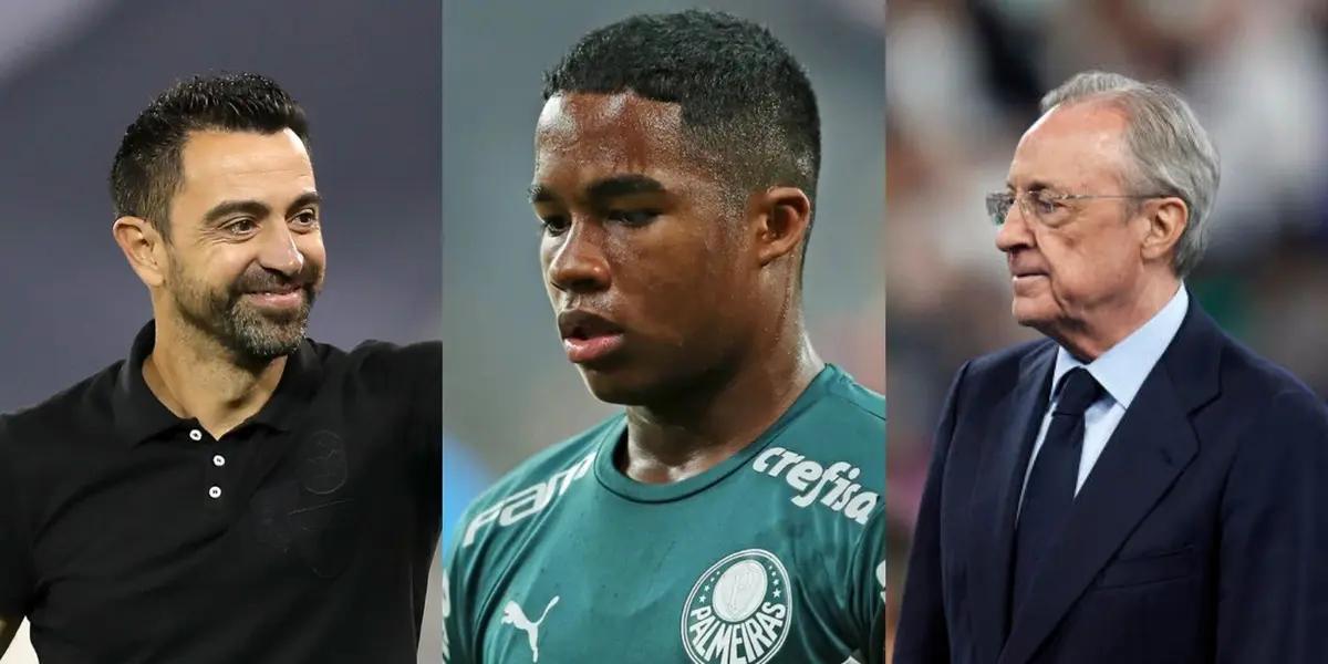 El joven futbolista del Palmeiras, Endrick Moreira es seguido por el Real Madrid y el Barcelona.