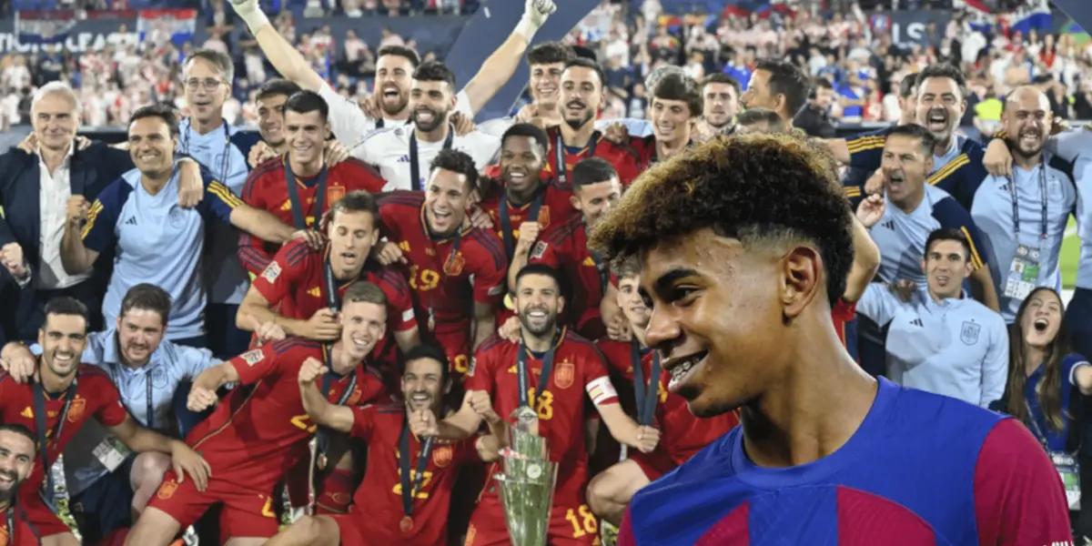 El joven jugador del Barcelona podría romper un récord a nivel nacional si es que suma minutos.