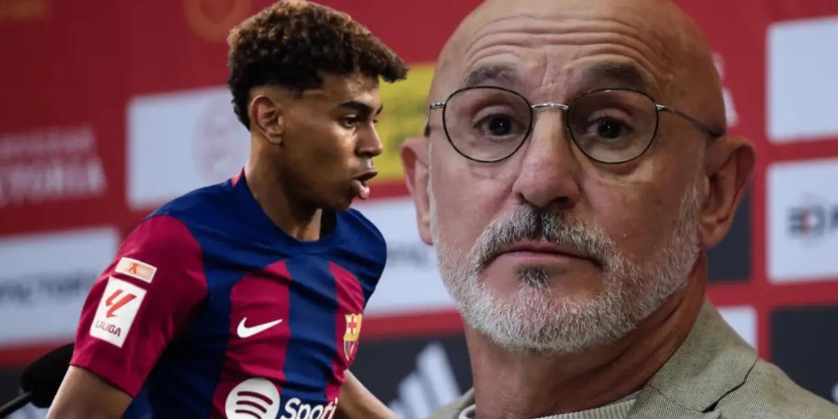 El jovencito crack de La Masía la rompe en los entrenamiento y desvela al entrenador de España