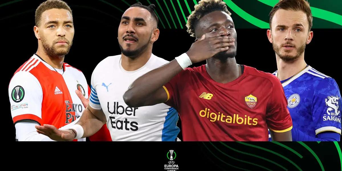 El jueves 28 de abril se jugarán los partidos de ida de la Conference League: Leicester recibe a la Roma de Mourinho y Marsella se enfrenta al Feyenoord.