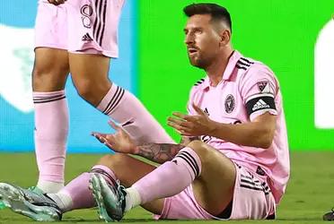 El jugador argentino volvió a perderse un partido de la MLS y el Inter de Miami ya no tiene margen de error