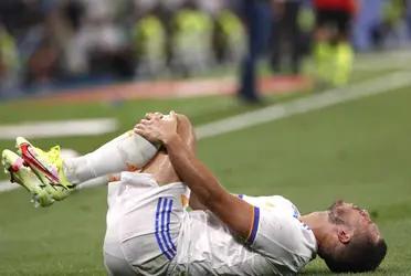 El jugador belga cayó otra vez lesionado de su rodilla, por eso estuvo ausente en varios partidos del Real Madrid. Carlo Ancelotti en conferencia de prensa salió a aclarar la situación y comentar porque el delantero no juega.