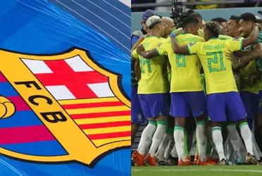 El jugador brasileño le encanta a los directivos blaugranas.