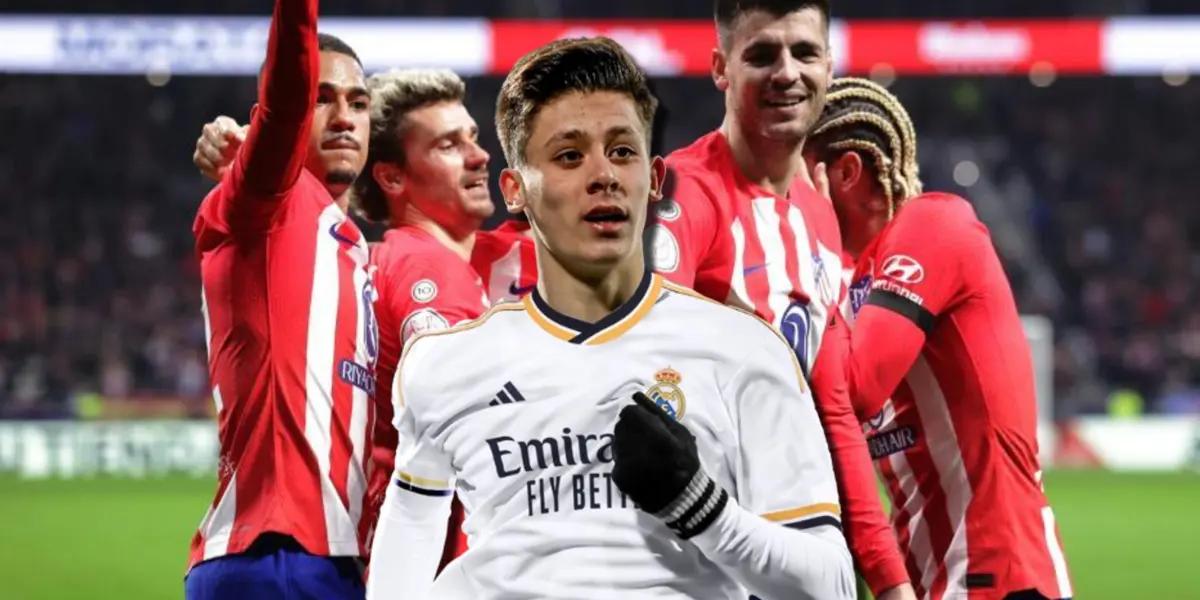 El jugador de Atleti que no pudo ocultar su admiración por Guler y le pidió foto