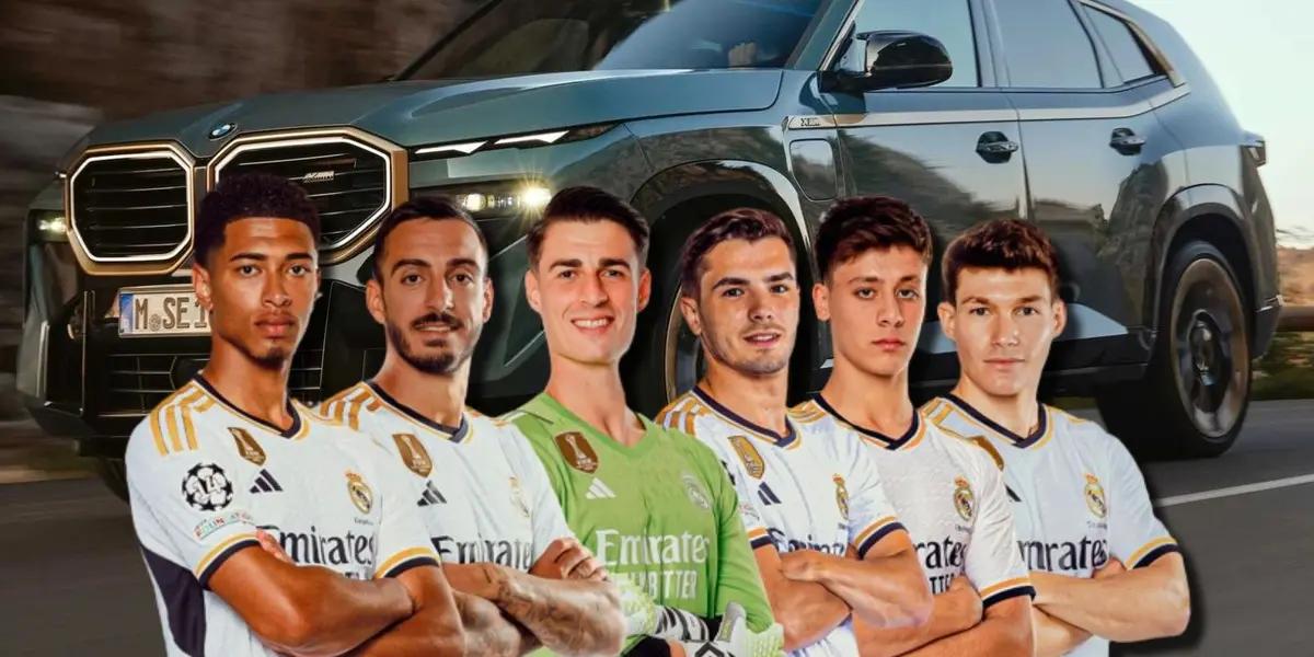 El jugador decidió pedir el coche más costoso en el Real Madrid, ahora que les entregaron a todos en el plantel
