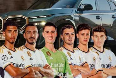 El jugador decidió pedir el coche más costoso en el Real Madrid, ahora que les entregaron a todos en el plantel