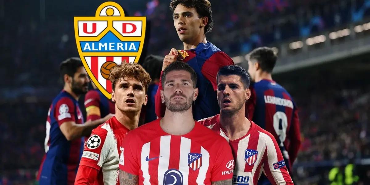 El jugador del Atlético de Madrid que se aprovechó del Almería para hacer de las suyas, pero contra el Barça ni apareció