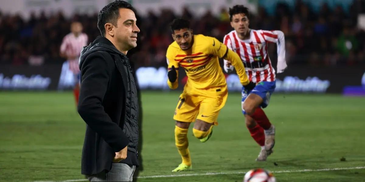 El jugador del Barbastro que no soportó perder y se fue contra el entrenador del FC Barcelona, Xavi Hernández