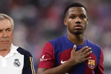 El jugador del Barcelona es una de los posibles jugadores que puede ser vendido y por eso le consultaron al técnico del Real Madrid.