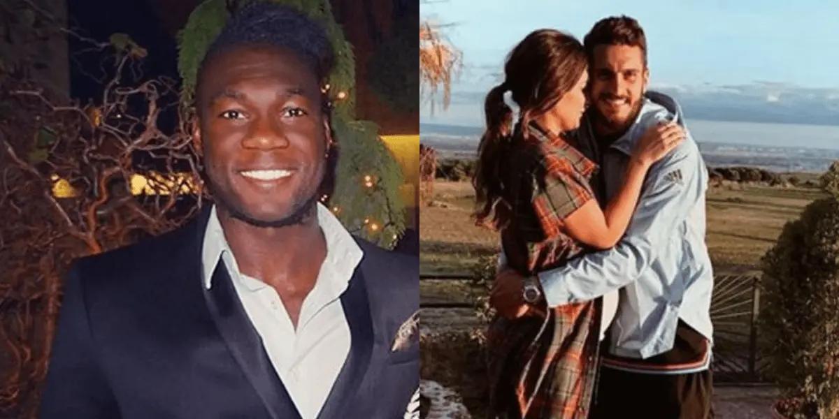 El jugador del colchonero le da una lección de humildad a Felipe Caicedo con un solo acto.