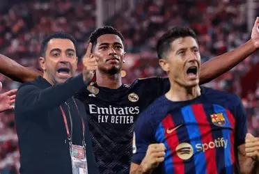 El jugador del Real Madrid no para de marcar, mientras que Robert Lewandowski acumula cero goles.