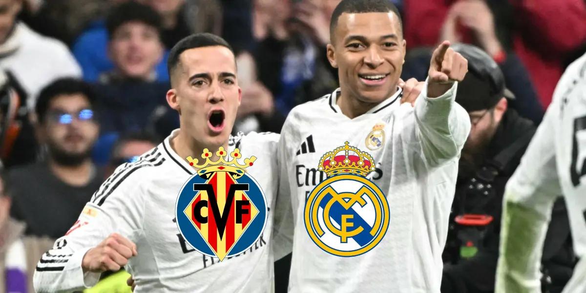 El jugador del Real Madrid marcó dos goles en la primera parte contra el Villarreal