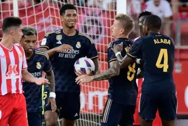 El jugador del Real Madrid que sacó la cara contra Almería, Ancelotti sonríe