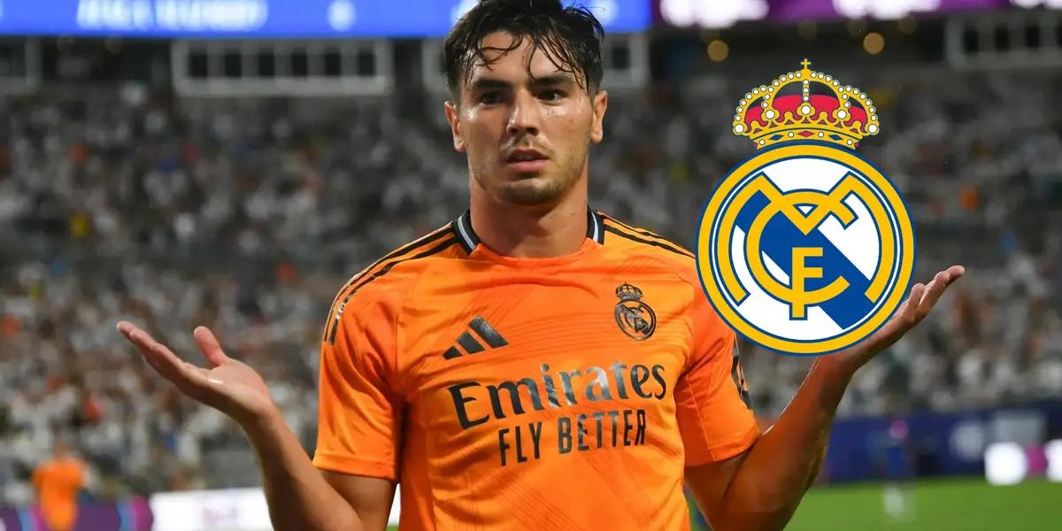 El jugador del Real Madrid tuvo que empujarla a pase de Mendy