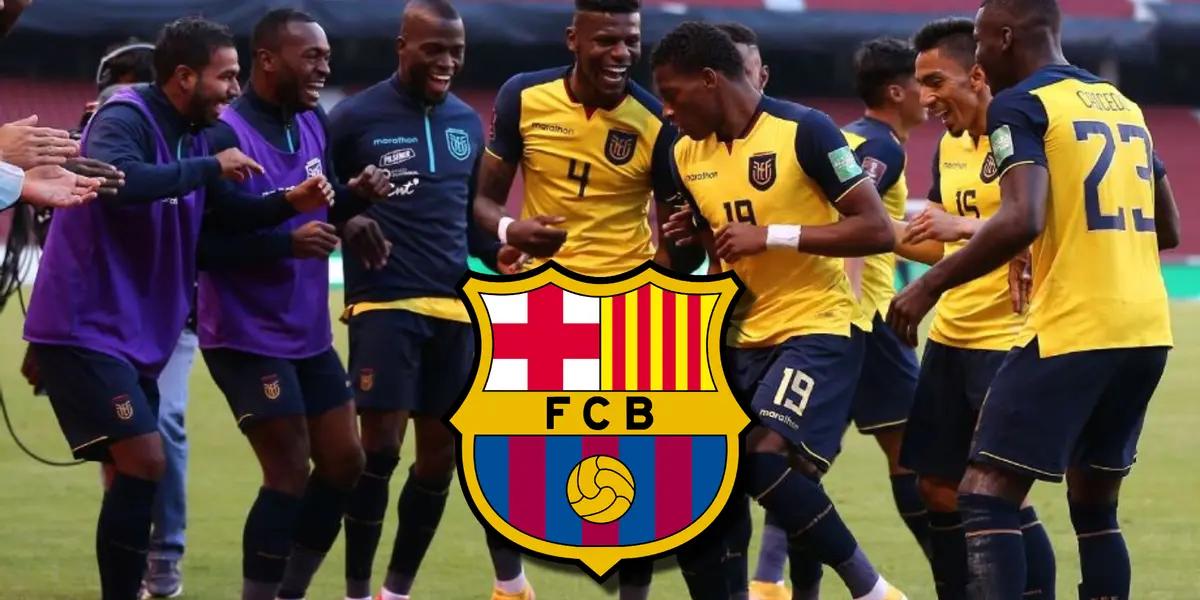 El jugador ecuatoriano estuvo en el FC Barcelona, hoy se sabe poco y nada de él porque milita en la B