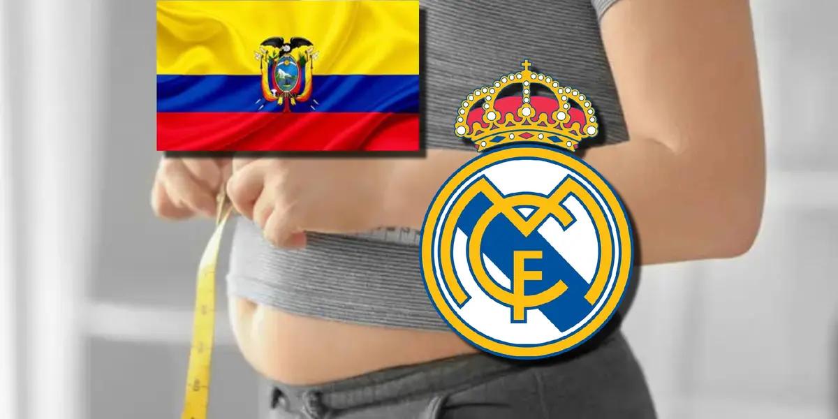 El jugador ecuatoriano que fue rechazado por su nuevo club porque no cumplió con la parte física y jugó en el Real Madrid