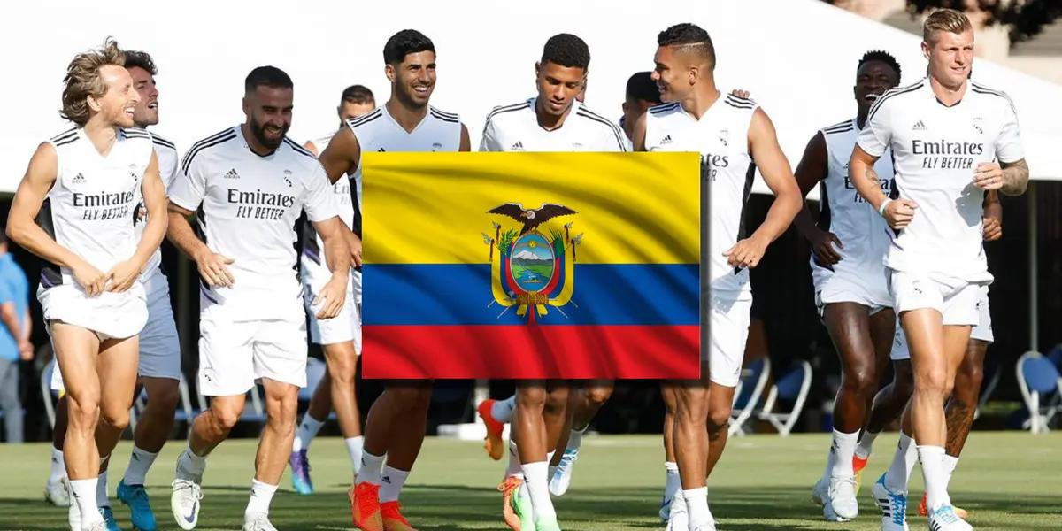 El jugador ecuatoriano que se puso la camiseta del Real Madrid, en la actualidad casi que pasa desapercibido