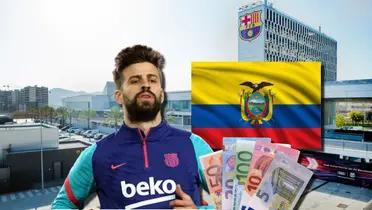 El jugador ecuatoriano que tenía potencial pero en el FC Barcelona no dio, ni en el equipo de Piqué