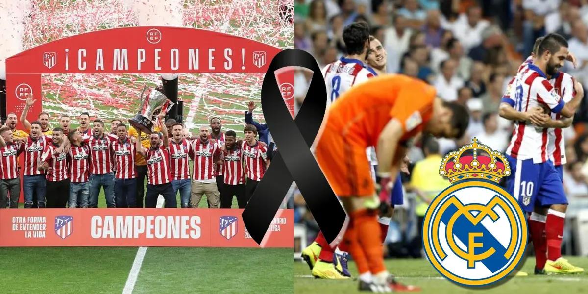 El jugador está en la historia grande del Atlético de Madrid y ha dejado de existir. Entre sus hazañas estuvo silenciar el estadio del Madrid
