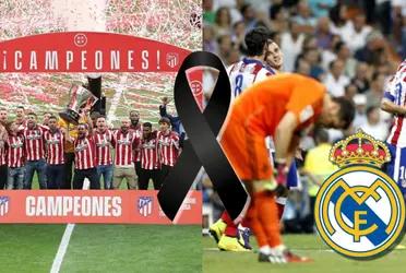 El jugador está en la historia grande del Atlético de Madrid y ha dejado de existir. Entre sus hazañas estuvo silenciar el estadio del Madrid