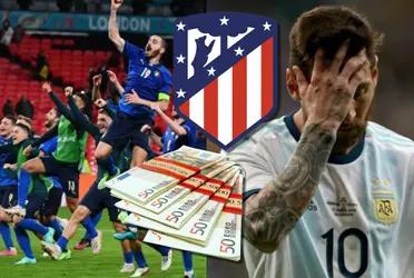 El jugador está en la órbita de Argentina e Italia, vale 20 millones y Diego Simeone lo quiere fichar para delantero del Colchonero