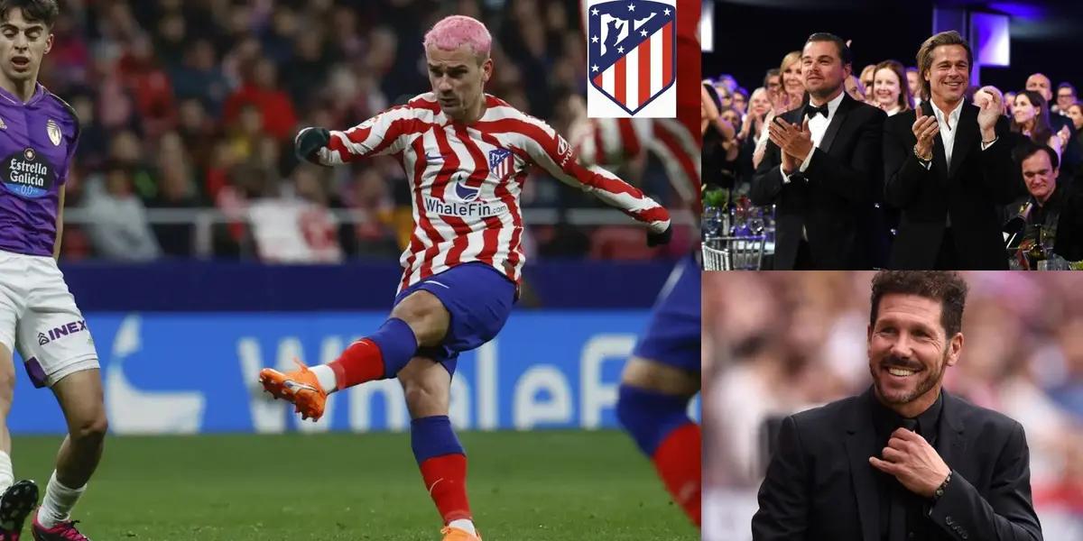 El jugador francés no esperaba el recibir este regalo frente al Real Valladolid.