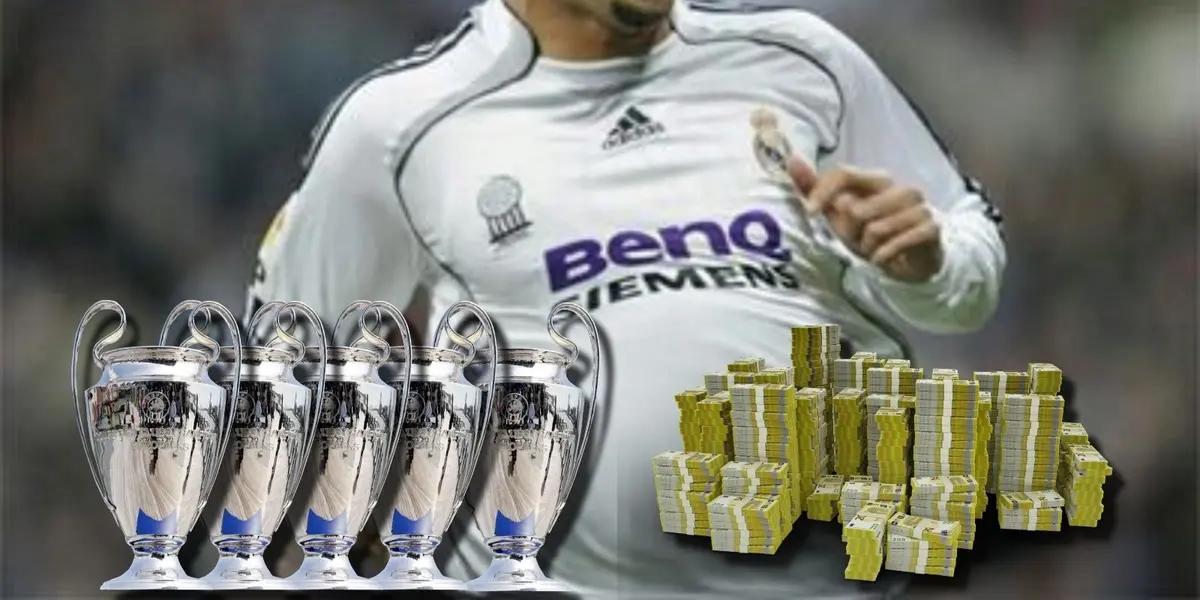 El jugador fue figura en el Real Madrid y levantó 5 Champions League, pero hoy lo critican porque está gordo