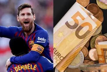 El jugador fue uno de los nombres que pidió Lionel Messi en el FC Barcelona pero ahora tiene nuevo trabajo donde gana 70 euros