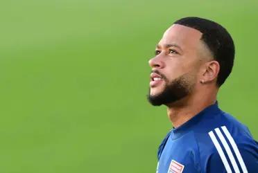 El jugador holandés sonó para el Barcelona en el último mercado de pases.