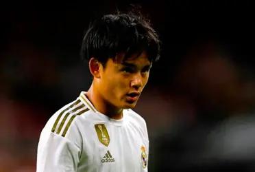 El jugador japonés cedido al Villarreal parecería no tener intenciones de regresar al equipo merengue