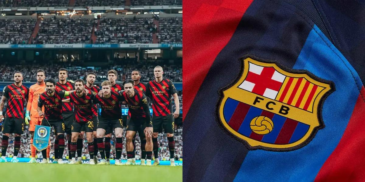 El jugador de los Citizens está muy cerca de irse al Barcelona.