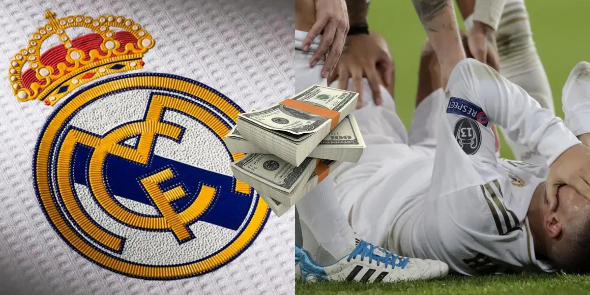 El jugador madridista no seguirá en el equipo merengue la próxima temporada.