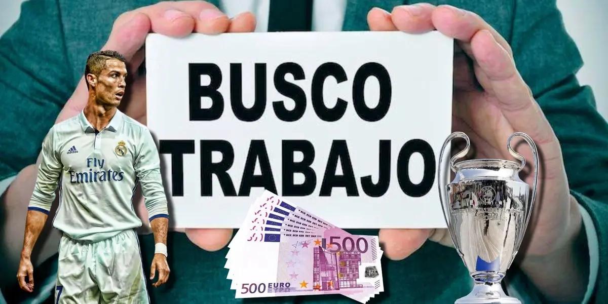 El jugador pintó para ser uno de los mejores atacantes en el Real Madrid, pero se ha quedado sin equipo de forma sorpresiva