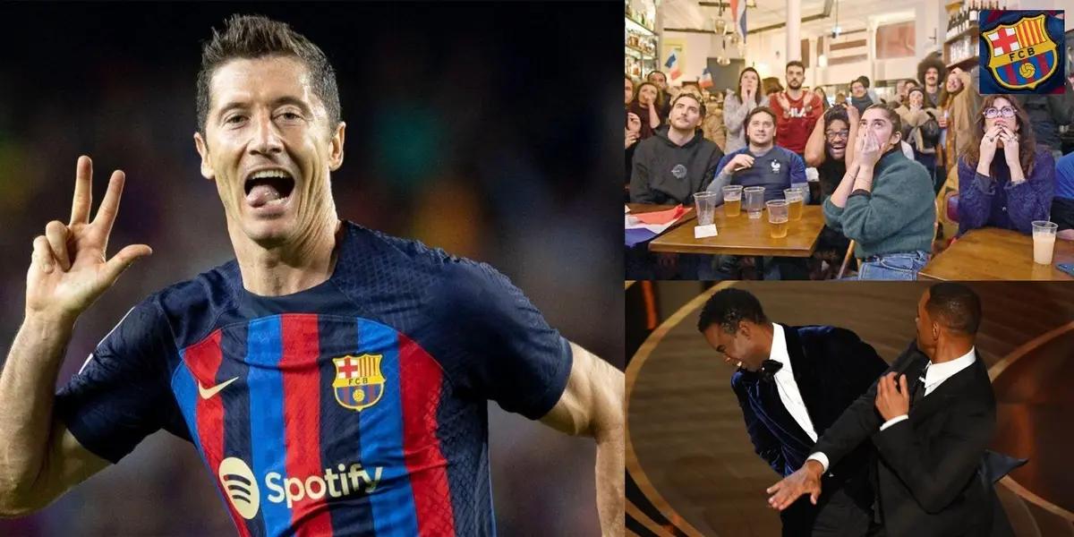 El jugador polaco le rompió el corazón a los hinchas culés.