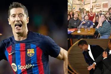 El jugador polaco le rompió el corazón a los hinchas culés.