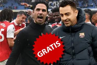 El jugador que Arteta ya no quiere en el Arsenal, justo en una posición que requiere Xavi para el FC Barcelona