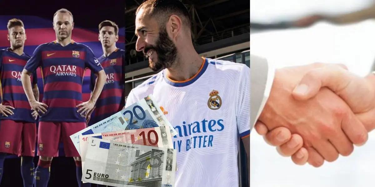 El jugador que dio el camisetazo y de fue del FC Barcelona al Real Madrid, ahora tiene un trabajo donde cobra por saludo