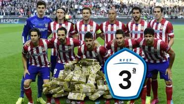 El jugador que llegó a Atlético de Madrid como figura pero fue un espejismo, no rindió ni en Tercera División