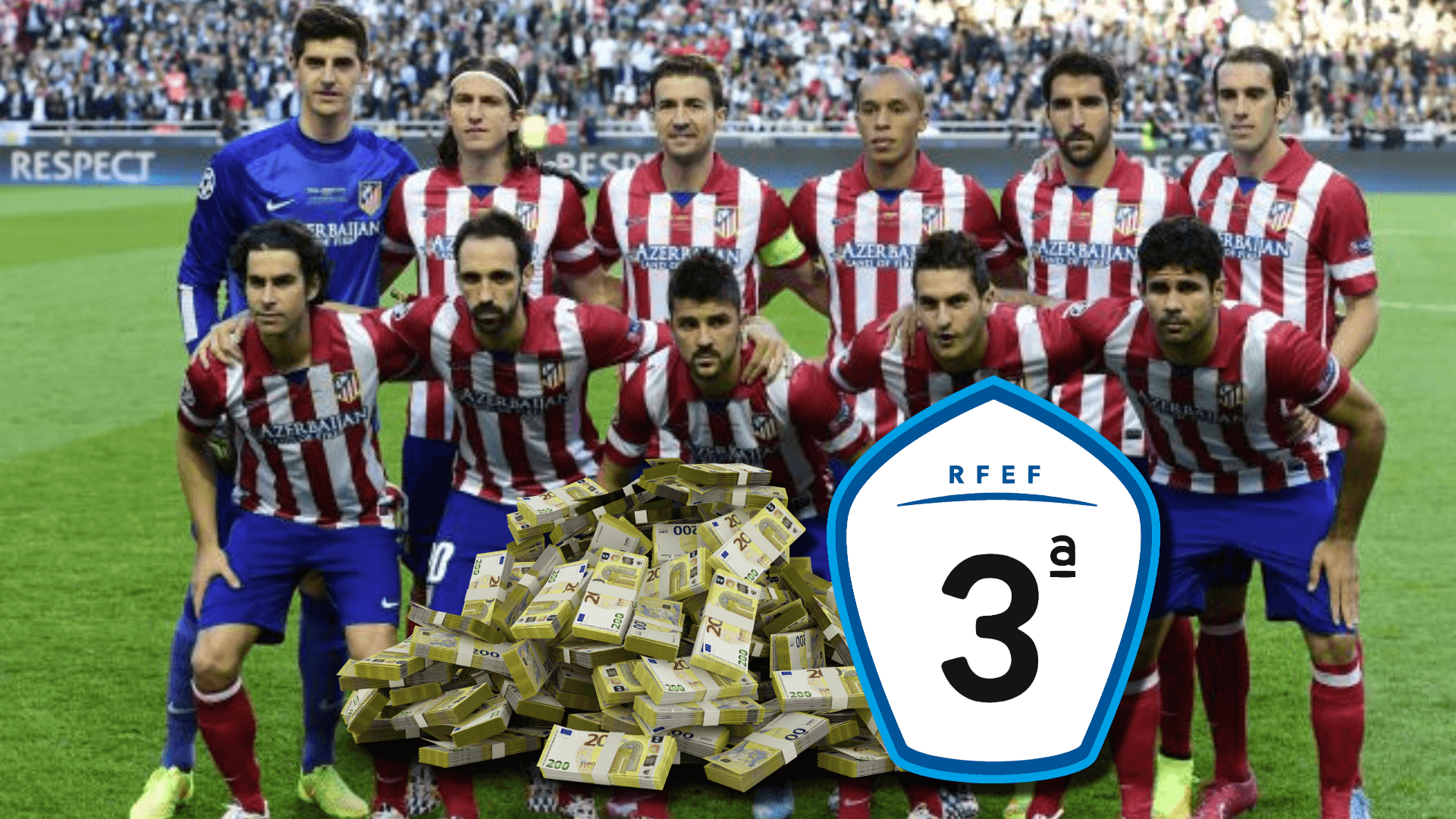 El jugador que llegó a Atlético de Madrid como figura pero fue un espejismo, no rindió ni en Tercera División