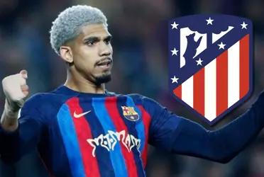 El jugador que negoció en silencio Atlético de Madrid y lo comparan con Ronald Araujo en sus inicios