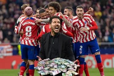 El jugador que parece ya le perdió fe Diego Simeone, que lo dejará ir aunque no le deja nada a Atlético de Madrid