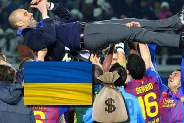 El jugador que pasó por el FC Barcelona, pero no dio la talla, ahora está en Ucrania por un salario mucho menor