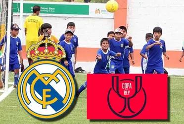 El jugador que pasó por el Real Madrid ahora está en la Copa del Rey con otro club, y disputó el partido en un mini estadio