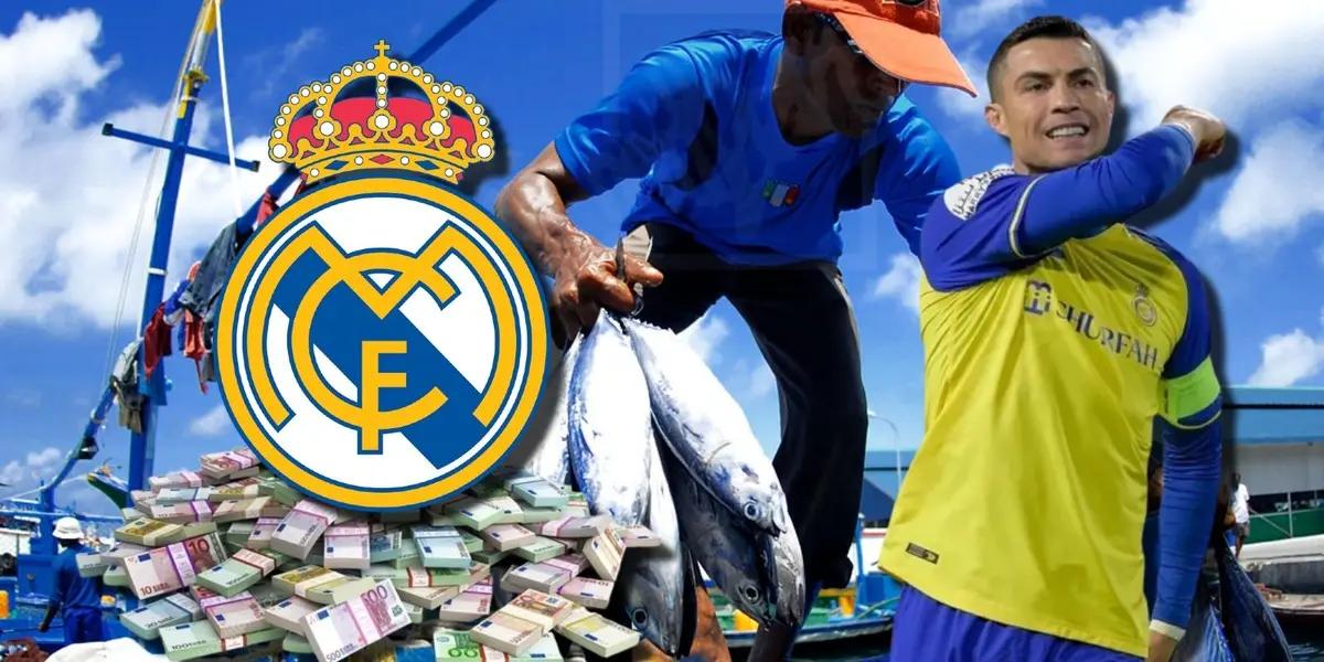 El jugador que pasó por el Real Madrid pero casi no tuvo protagonismo, ahora se dedica a la pesca