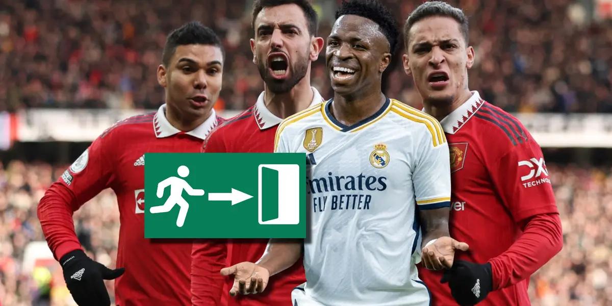 El jugador que puede sacar a Vinicius del Madrid, sonríe el United que lo quiere