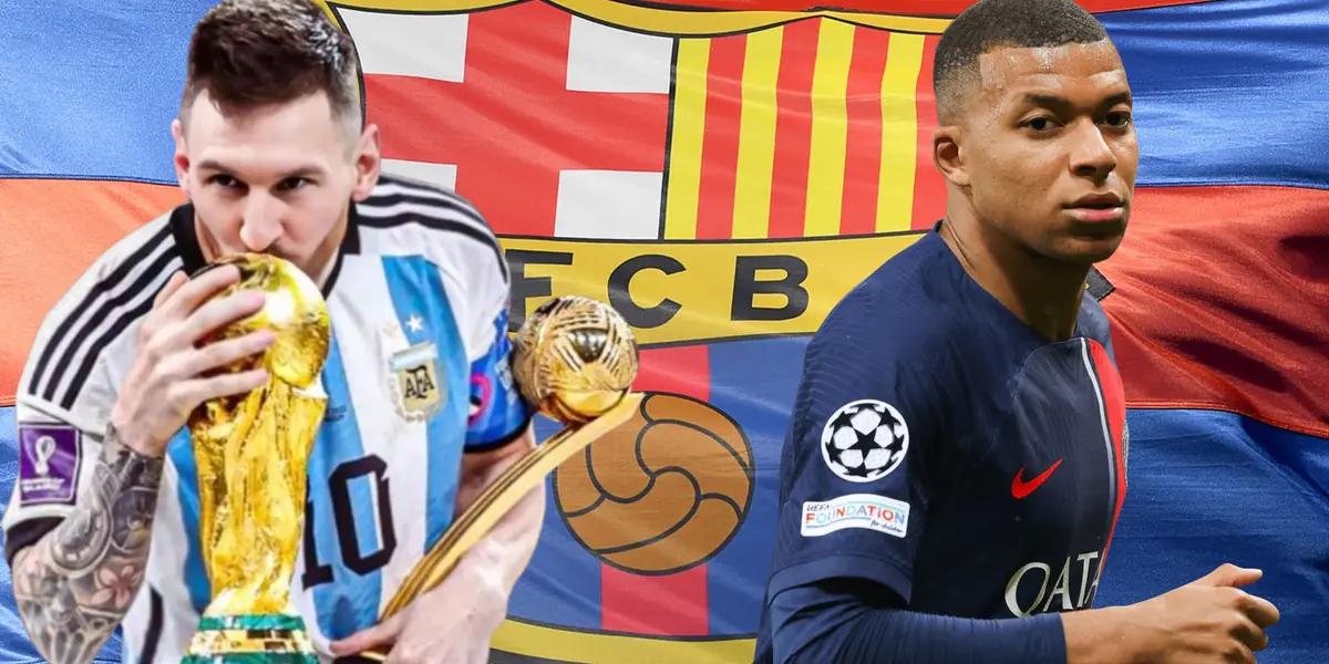 El jugador que quiere llegar al FC Barcelona, fue rival de Messi pero compañero de Mbappé en su momento